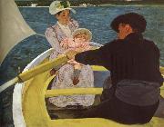 Float boat, Mary Cassatt